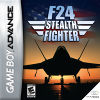 F-24 Stealth Fighter GameBoy Advance US box art
